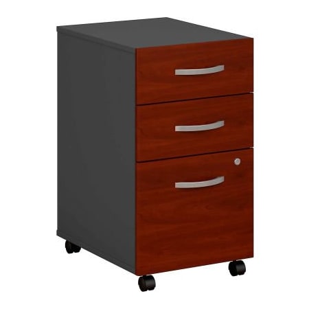 Bush Ind Bush Furniture Three Drawer File Cabinet Assembled - Hansen Cherry - Series C WC24453SU